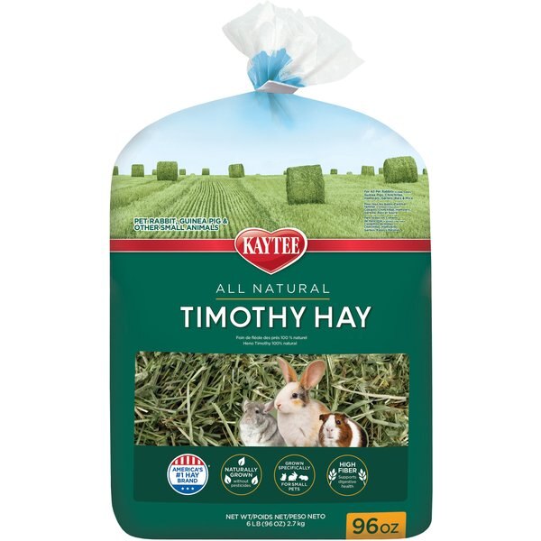 Kaytee Tube 'O Hay Timothy Hay Small Animal Treat