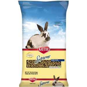 Kaytee Supreme Fortified Daily Diet Rabbit Food, 10-lb bag