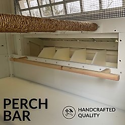 Carolina Coops Perch Bar 5-Nest Box Egg Hutch Farn House, 51-in slide 2 of 2