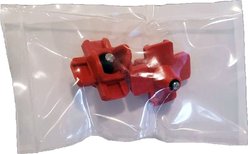 Columbus Aqua Horizontal Side Mount Chicken Waterer Nipples Farm Feeding, 2 count