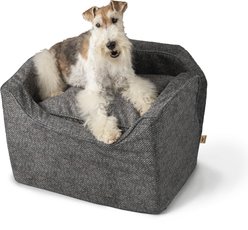 Snoozer Pet Products Luxury Lookout 1, Small, Merlin Pewter