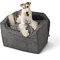 Snoozer Pet Products Luxury Lookout 1, Small, Merlin Pewter
