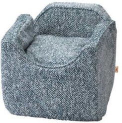 Snoozer Pet Products Luxury Lookout 1, Medium, Palmer Indigo