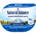 Natural Balance L.I.D. Limited Ingredient Diets Tuna & Pumpkin Formula Flaked Grain-Free Wet Cat Food, 2.75-oz, case of 24