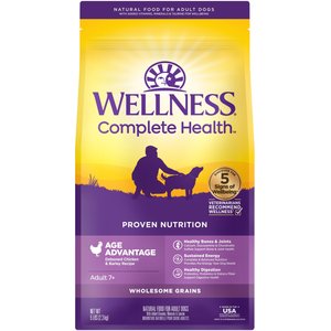 wellness senior formula canned dog food