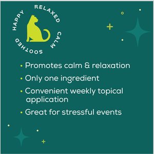 bSerene Spot On Valerian Calming Topical Solution for Cats, 3 count