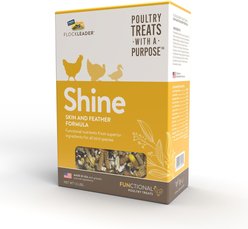 FlockLeader Shine Functional Poultry Treat, 1.5-lb bag 