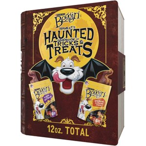 Purina Beggin' Hamlets Haunted Handbook of Tricks & Treats Original Halloween Dog Treats, 12-oz pouch