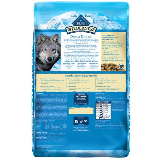 blue wilderness denali dog food