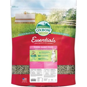Oxbow Essentials Bunny Basics Young Rabbit Food, 25-lb bag