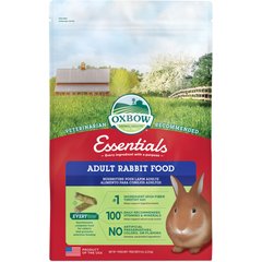 Oxbow Essentials Adult Rabbit Food All Natural Adult Rabbit Pellets, 5-lb bag