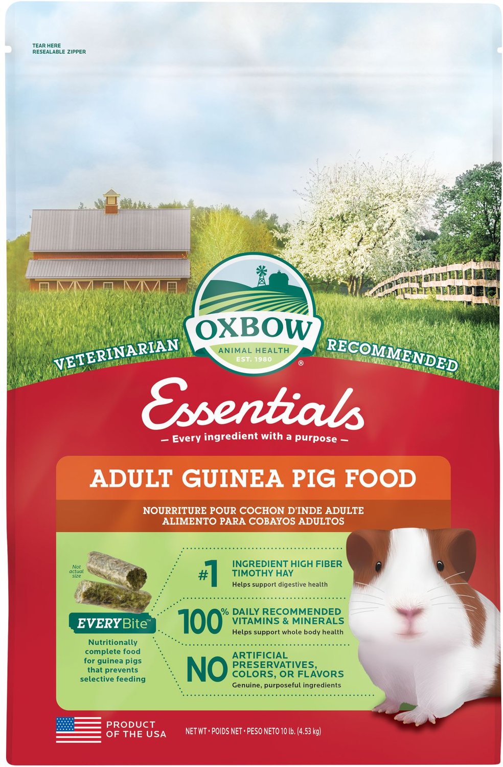 Oxbow Natural Science Adult Guinea Pig Food