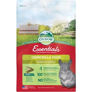 Oxbow Essentials Chinchilla Deluxe Chinchilla Food, 10-lb bag