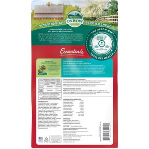 Oxbow Essentials Healthy Handfuls Gerbil & Hamster Food, 1-lb bag