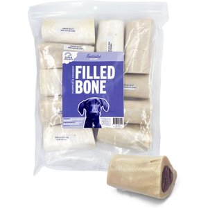 Fantastic Dog Chews 5 to 6-inch Pumpkin & Coconut Oil Filled Dog Bone, 1 count