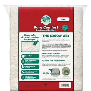 Oxbow Pure Comfort Small Animal Bedding, White, 72-L