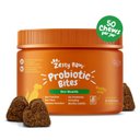 Zesty Paws Probiotic Bites Pumpkin Flavored Soft Chews Gut Flora & Digestive Supplement for Dogs, 50 count