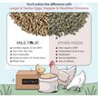 Show in main carousel: Mile Four Grower Organic 18% Protein Pellet Chicken & Duck Feed, 23-lb bag slide 11 of 17