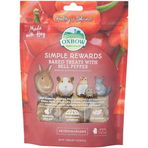 Oxbow Simple Rewards Baked Treats con Menta Piperita - Confezione