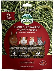 Oxbow Simple Rewards Timothy Small Animal Treats, 1.4-oz bag
