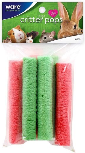 Ware Critter Pops Small Animal Fun Chew Treats, Large