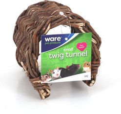 Ware Edible Twig Tunnel Small Animal Hideout, Small