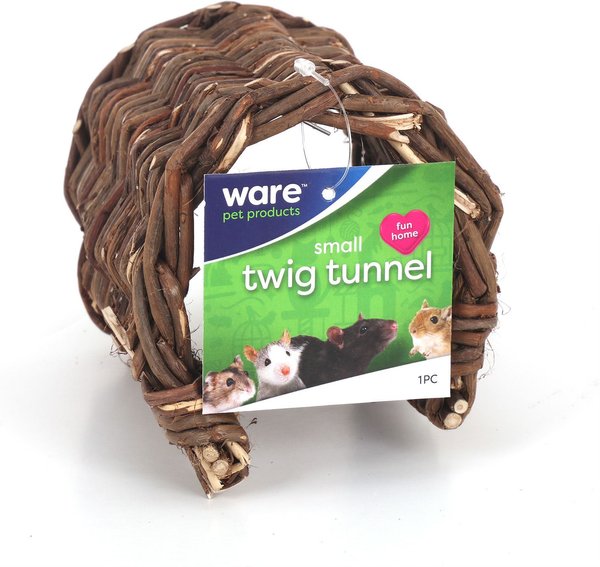 Ware Edible Twig Tunnel Small Animal Hideout, Small slide 1 of 2