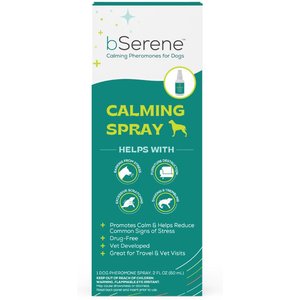 bSerene Pheromone Calming Spray for Dogs, 60-mL bottle
