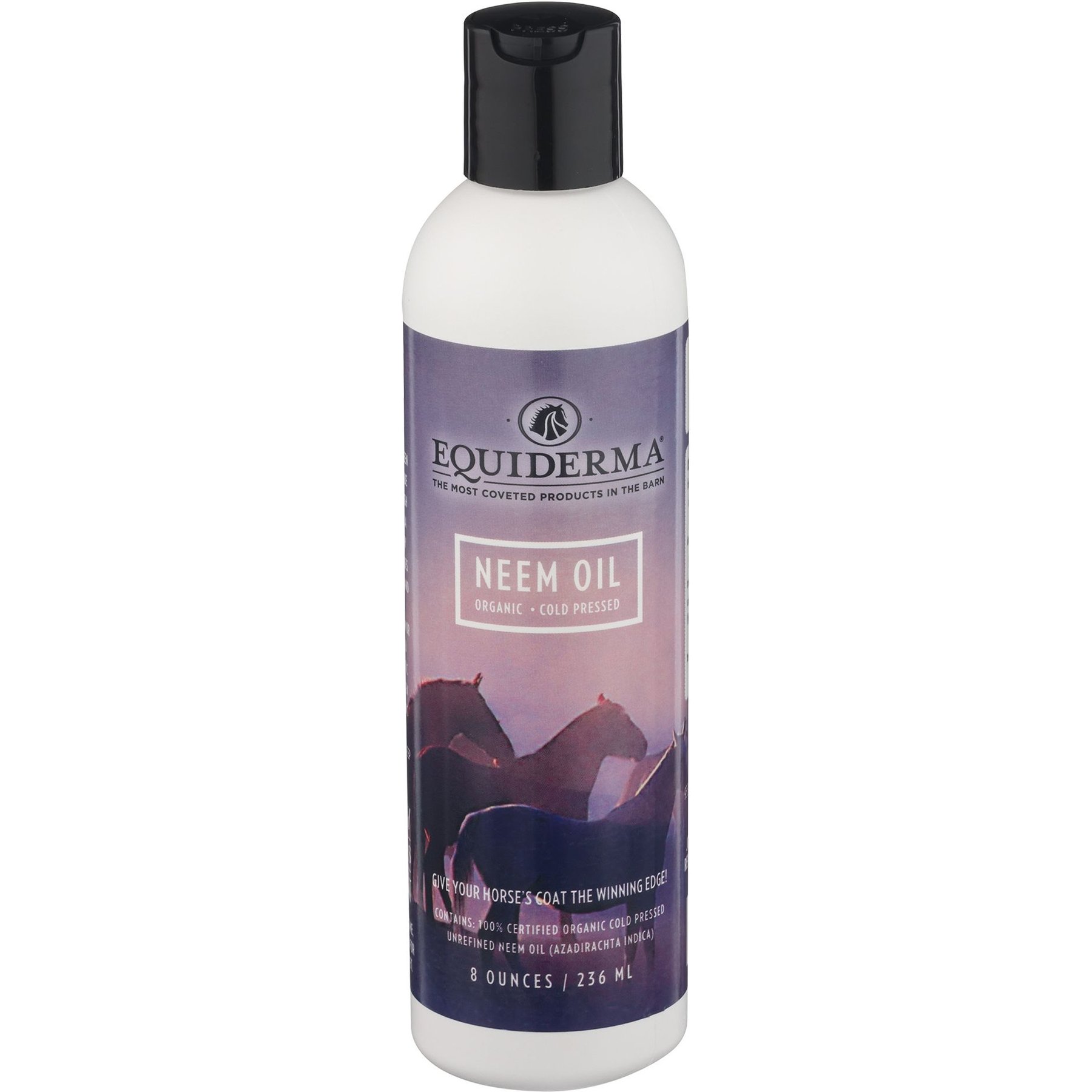 EQUIDERMA Organic Neem Oil Horse Treatment, 8oz bottle