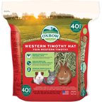 Oxbow Animal Health Western Timothy Hay All Natural Hay for Rabbits, Guinea Pigs, Chinchillas, Hamsters & Gerbils, 40-oz.