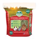 Oxbow Animal Health Western Timothy Hay All Natural Hay for Rabbits, Guinea Pigs, Chinchillas, Hamsters & Gerbils, 40-oz.