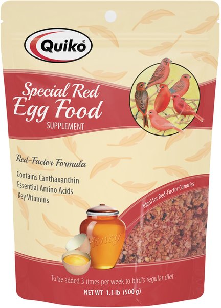 Quiko Special Red Egg Food Supplement for Red Factor Canaries, 1.1-lb bag slide 1 of 8