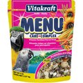 Vitakraft Menu Premium Vitamin-Fortified Parrot Macaw, Conure & Large Bird Food, 5-lb bag