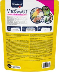 Vitakraft Vita Smart Vitamin-Fortified Gourmet Conure Bird Food, 4-lb bag slide 2 of 7