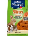 Vitakraft Slims Carrot Crispy Nibble Stick Small Animal Treats, 1.76-oz bag