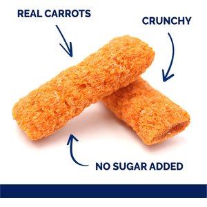 Vitakraft Slims Carrot Crispy Nibble Stick Small Animal Treats, 1.76-oz bag