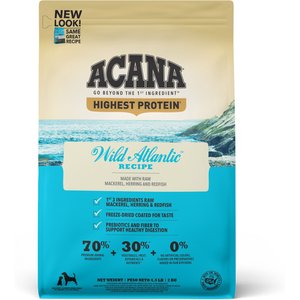 ACANA Wild Atlantic Grain-Free Dry Dog Food, 4.5-lb bag