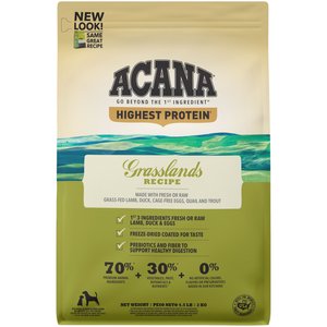 ACANA Grasslands Grain-Free Dry Dog Food, 4.5-lb bag
