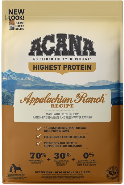 ACANA Appalachian Ranch Grain-Free Dry Dog Food, 13-lb bag slide 1 of 11