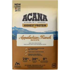 ACANA Appalachian Ranch Grain-Free Dry Dog Food, 13-lb bag