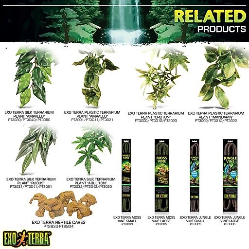 Exo Terra Plantation Soil Tropical Terrarium Reptile Substrate, 7.2-qt