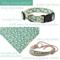 Show in main carousel: Pettsie Dog Collar Daisy & Bandana, Green, Large slide 4 of 10