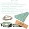 Show in main carousel: Pettsie Dog Collar Daisy & Bandana, Green, Large slide 8 of 10