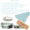 Show in main carousel: Pettsie Dog Collar Daisy & Bandana, Turquoise, Small slide 7 of 8