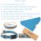Show in main carousel: Pettsie Dog Collar Daisy & Bandana, Blue, Large slide 7 of 9