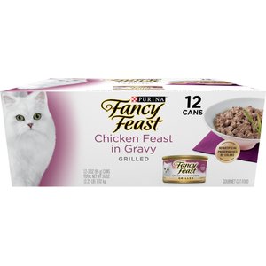 FANCY FEAST Senior 7 Chicken Beef Tuna Feasts Variety Pack