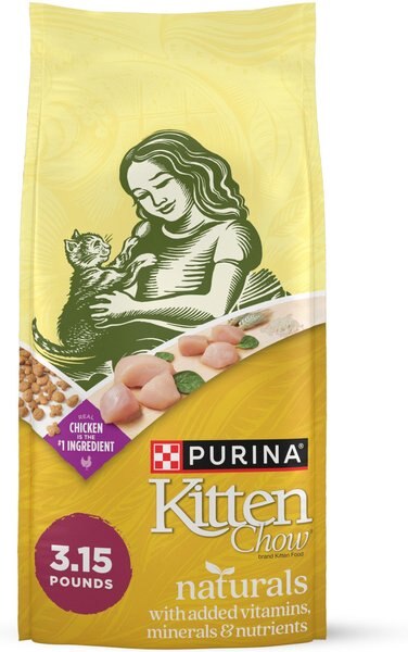 KITTEN CHOW Naturals Original with Added Vitamins Minerals