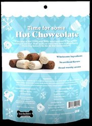 Three Dog Bakery Ho Ho Ho Hot Chowcolate Dog Treats, 5-oz bag slide 2 of 2