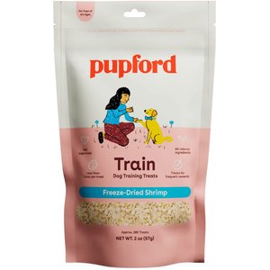 Pupford Shrimp Freeze-Dried Dog Treats, 2-oz bag