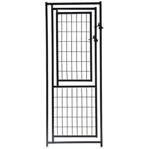 KENNELMASTER Dog Kennel Gate Panel, Black, 22.5-in x 57.75-in - Chewy.com